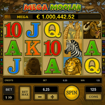GetLucky - Mega Moolah Slot Game - Progressive Jackpot