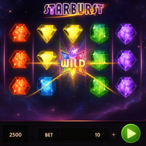 GetLucky - Starburst Slot Game - NetEnt Casino Game